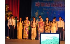 Công đoàn khoa Sinh học đạt Giải Ba Hội thi hát Karaoke 