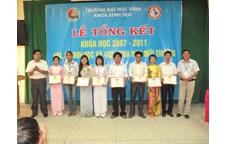Lễ Tổng kết khóa 48A, B Sinh học và 48B KHMT, niên khóa 2007 - 2011