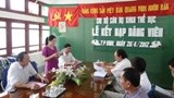 Chi bộ cán bộ khoa Giáo dục thể chất tổ chức lễ kết nạp Đảng viên cho đồng chí Trần Thị Ngọc Lan