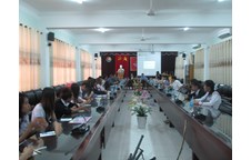 Đoàn cán bộ Trường Đại học Rajabhat Maha Sarakham thăm và làm việc với Trường Đại học Vinh
