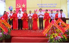 Đại học Vinh: Khai trương Trung tâm thực hành hải sản tại Hà Tĩnh